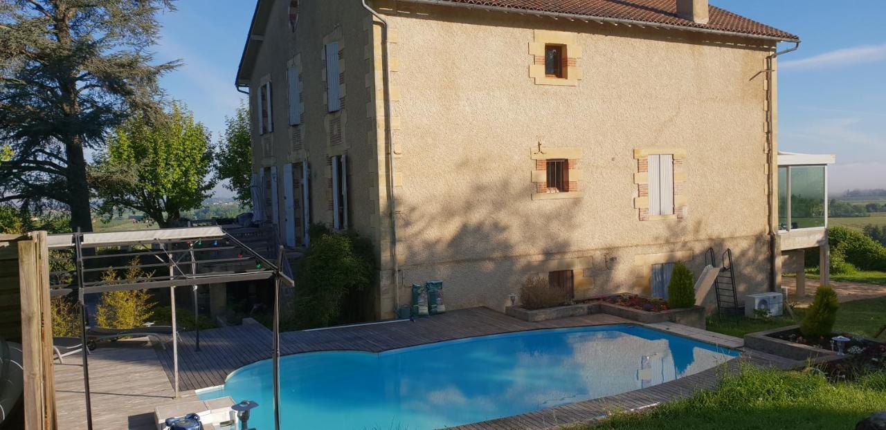 La Villa Des Coteaux Pomport Buitenkant foto